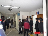 아산시청 화장실 원인모를 화재