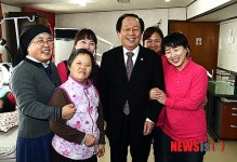 서규용 장관, 성보나의 집 방문