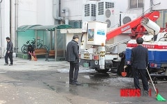 [클릭]“지사님 납시니 청소하시오”