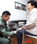 “효자가 따로 없네”…공군 19비 의료봉사 호응