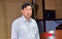 사과하는 대림산업 대표이사