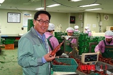 학사농장 강용대표의 친환경농산물 설명