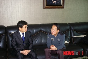 의정부보훈지청, 천안함 유족대표 위로 방문