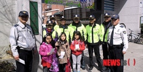 [소식]광주 첨단파출소, 학교 폭력 예방 활동