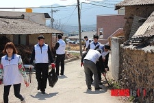 남양유업 경주공장, 서면 사라리에서 봉사