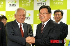 울산 찾은 김한길