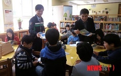 밀양권관리단, 사랑의 일기장 꿈나무에 전달 호응