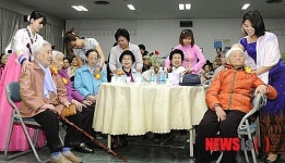 어르신, 시원하시죠?