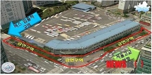 남부터미널 주변 보도 금연구역