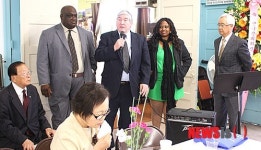 한국문화회관 창립 41주년에 참석한 내빈들