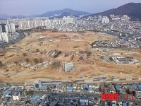부산시민공원 총 공정38%, 조성현장 첫 공개