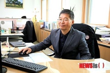 대통령표창 효도상 수상하는 양양군청 고교연씨