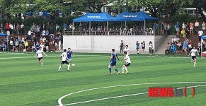아주대 인조잔디구장 준공
