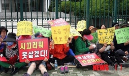 고가차도 건립 반대