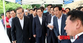 경북 경산시 소재 마을 진출입 불편 현장 방문한 권익위