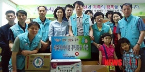 신정소규모요양시설서 봉사활동