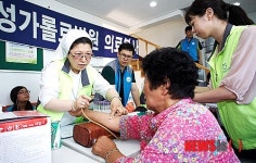 순천 성가롤로병원, 섬마을 의료봉사