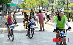 청계천로 자전거 투어