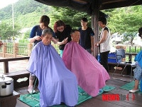 진주시 120기동대 합동순회봉사