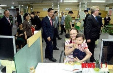 서울글로벌센터빌딩 둘러보는 박원순 시장