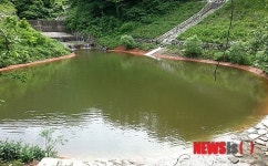 평창군, 지동 저수지 차수공사 완료