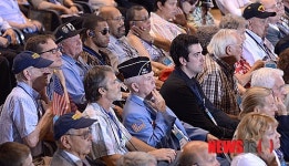 6.25전쟁 63주년 중앙행사 참석한 UN군 참전유공자들