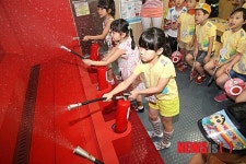 중랑소방서, 어린이들에게 소방안전교육실시