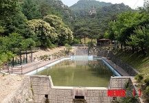 새 단장한 박달재휴양림 물놀이장