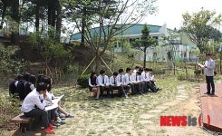 영월군, 주천고 및 석정여중 학교숲 완공