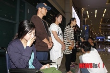 아시아나항공 승무원 인천공항 통해 귀국