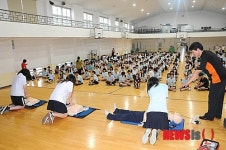 이화금란중학교, 심폐소생술 교육