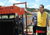 송하진 전주시장, 영수기 점검