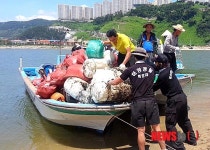 남해해경청, 을숙도·다대포 환경정화