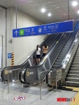 부산역 신규 에스컬레이터 설치…교통약자 통행 불편 해결