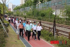 임항선 그린웨이 준공 기념 ‘시민걷기대회’ 성황