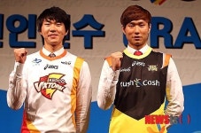 kepco에 지명된 전광인과 러시앤캐시에 지명된 이민규