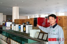 신행순 사장이 소개한 바이오스타 제품들