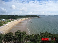 당진 난지섬 해수욕장, 관광객 150% 이상 급증