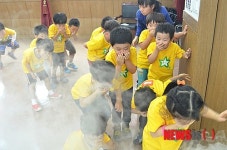 연기대피체험