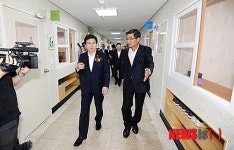 법무부장관, 대구소년원생활관 새단장 현장방문