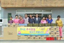 사천지역 온정의 손길 줄잇는다