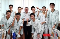 경찰병원 방문한 이성한 경찰청장