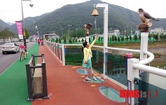 정선군, 정선2교 새 단장 개통
