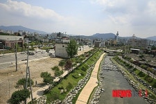 춘천시, 약사천 수변공원 조성공사