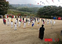 인제군 신덕분교 운동회마을주민화합행사로 열려