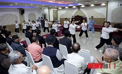 인제군 상남면 노인의 날 기념행사