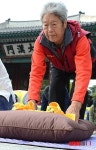 밀양할머니의 힘겨운 765배