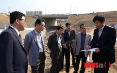 중구의회 약사제방 현장점검