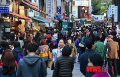 가을 인사동 거리