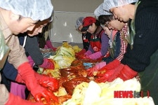 횡성군 공근면 사랑의 김장 나눔 행사